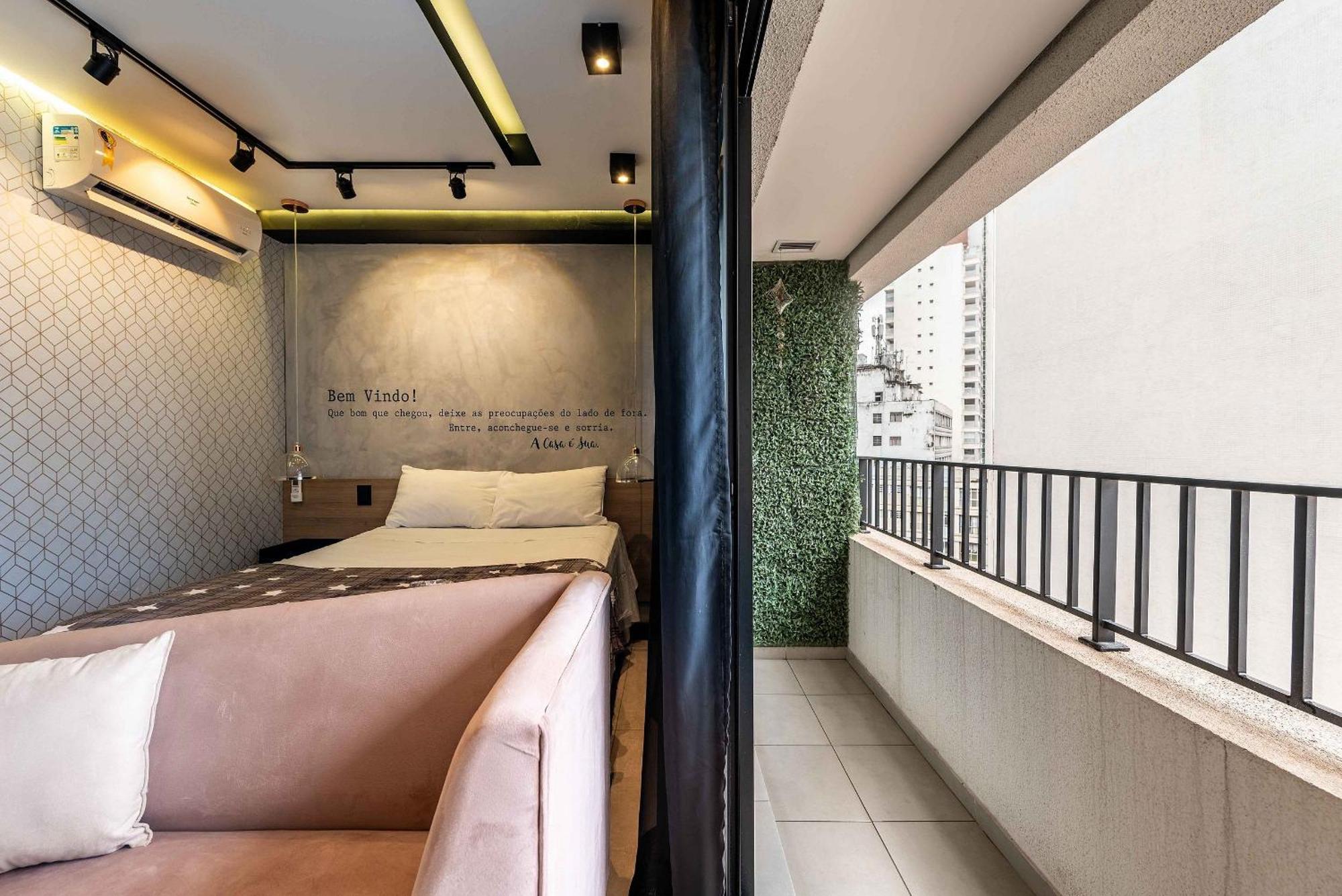 Ms906 Studio Aconchegante Na Bela Vista Com Vaga Sao Paulo Bagian luar foto