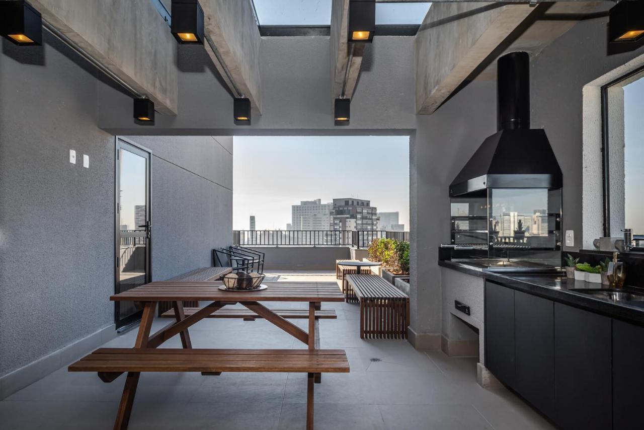 Ms906 Studio Aconchegante Na Bela Vista Com Vaga Sao Paulo Bagian luar foto
